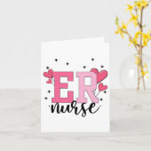 Spoedeisende hulp Valentijnsdag Er Ed Nursing Kaart (Gele Bloem)