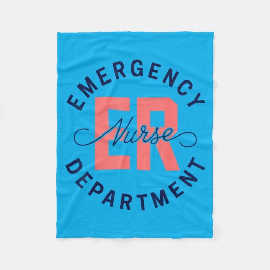 Spoedeisende Hulp Verpleegster Cadeau Paramedicus Fleece Deken (Voorkant)