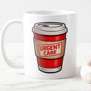 Spoedeisende Zorg Grappige Koffie Humor Gezondheid Koffiemok