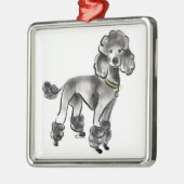 SpoedelsDoedels Standaard Poedel Vierkant Ornament (Links)