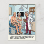 Spoedpostavonturen Cartoon Briefkaart (Voorkant)