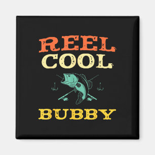 Spoel cool oma vissen visser grappig vintage  magneet