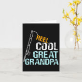 Spoel Cool Oudope Grootvader Cadeau Van Klein Doch Kaart (Gele Bloem)