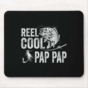 Spoel Cool Pap Pap Visvangst Vaderdag Cadeaus Muismat