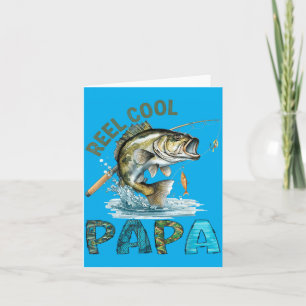 Spoel Cool Papa Vaderdag Visliefhebbers Kaart
