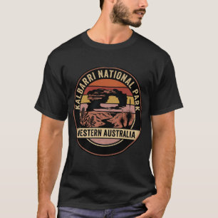 Spoel Cool Papa Vissen Retro Zonsondergang Grappig T-shirt