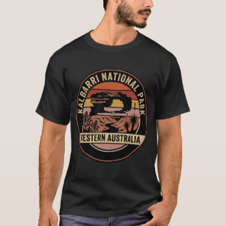 Spoel Cool Papa Vissen Retro Zonsondergang Grappig T-shirt