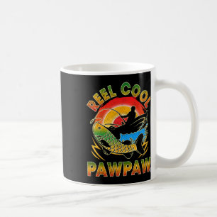 Spoel Cool Pawpaw Retro Visliefhebber Mannen Vader Koffiemok