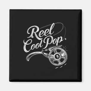 Spoel Cool Pop Vissen Opa Cadeaus Grappige Grafisc Magneet