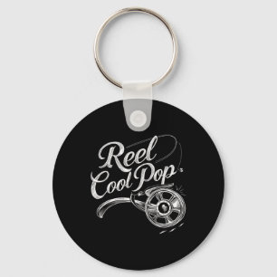 Spoel Cool Pop Vissen Opa Cadeaus Grappige Grafisc Sleutelhanger