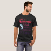 Spoel Cool, Visser Geen Floppend - Grappige Visgra T-shirt (Voorkant volledig)