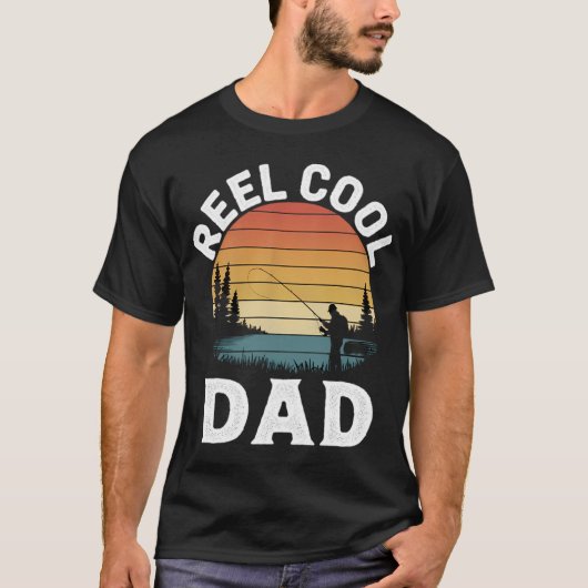Spoel Coole Papa Vissen T-shirt (Voorkant)