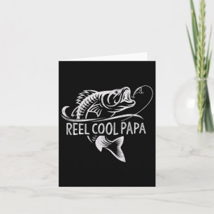 Spoel Coole Papa Visvangende Vader Cadeaus Vaderda Kaart