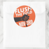 Spoel de T*** 3-inch Stickers (Tas)