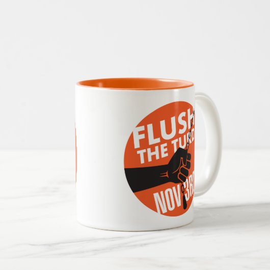 Spoel de T*** nov 3e Mok (Voorkant rechts)