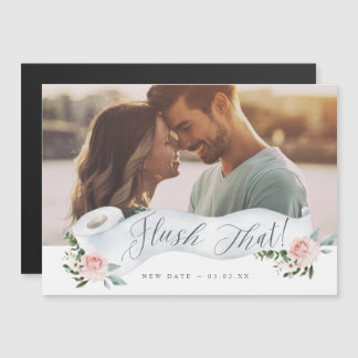 Spoel die nieuwe foto van het papieren filetpapier