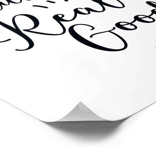 Spoel het flesje poster (Hoek)