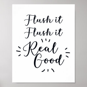 Spoel het flesje poster