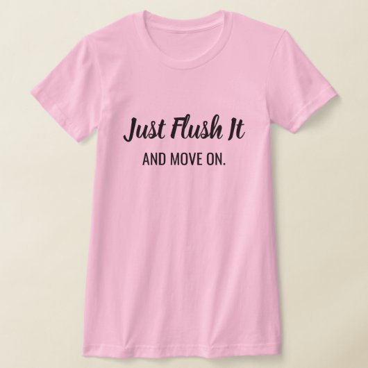 Spoel het maar door T-shirt (Laagn)