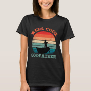 Spoel Koele Godfather Vissen Grappig Vintage Retro T-shirt