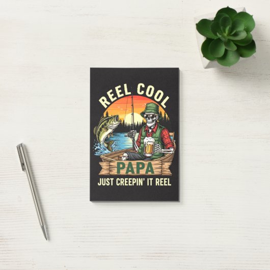 Spoel Koele Papa Gewoon Kruipen Het Spoel Post-it® Notes (Kantoor)