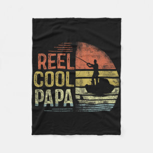 Spoel koele papa vissen cadeaus papa verjaardag vi fleece deken