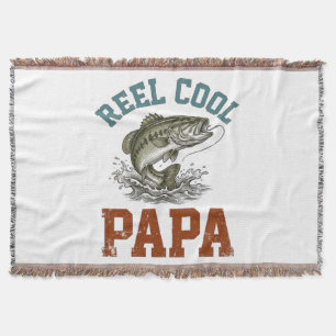 Spoel Koele Papa Vissen Vaderdag Deken