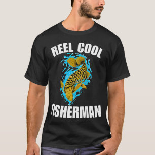 Spoel koele visser, grappige visliefhebber zegswij t-shirt