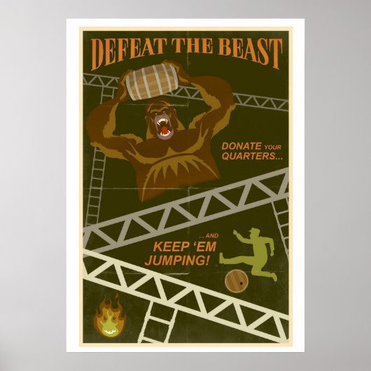 Spoel met vaten poster (Voorkant)