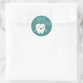 Spoel Tandarts (vel van 20) Stickers (Tas)