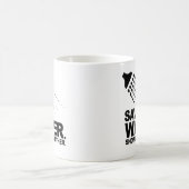 SPOEL WATER. DOE SAMEN EEN Douche. Koffiemok (Center)