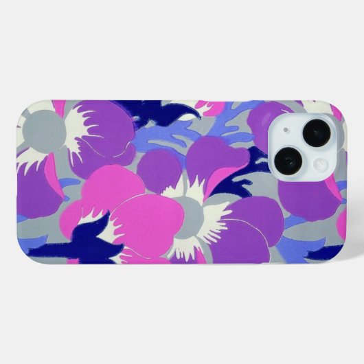Spoelbloemen Case-Mate iPhone Case (Achterkant (horizontaal))
