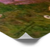 Spoelbloemen Poster (Hoek)