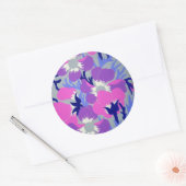 Spoelbloemen Ronde Sticker (Envelop)