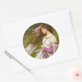 Spoelbloemen Ronde Sticker (Envelop)