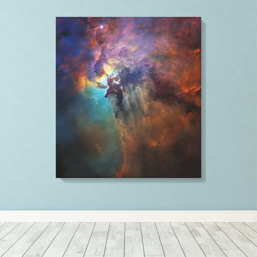 Spoelbuis (zichtbaar licht Uitzicht) Canvas Afdruk (Insitu (Houten vloer))