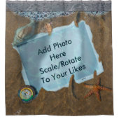 Spoelde Foto's Aangepaste Foto Shower Curtain#2 Douchegordijn (Voorkant)