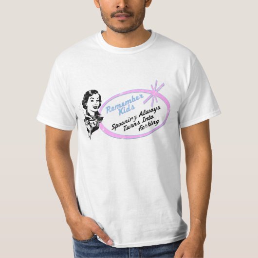 Spoelen T-shirt (Voorkant)
