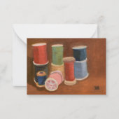 Spoelen van draad notitiekaartje (Voorkant)