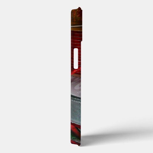 Spoelen van kerstfeestdagen, rood en goud Case-Mate iPhone case (Achterkant / Rechts)