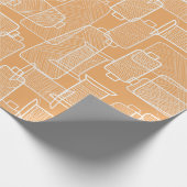 Spoelen van naadloze naaigarens van schroefdraad cadeaupapier (Hoek)