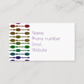 Spoelen Visitekaartje (Voorkant)