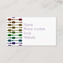 Spoelen Visitekaartje