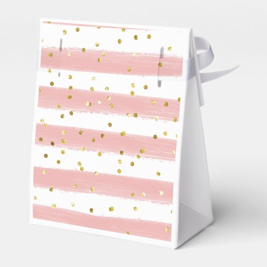 Spoelroze Vrijgezellenfeest snel weggedraaid Bedankdoosjes (Achterkant)