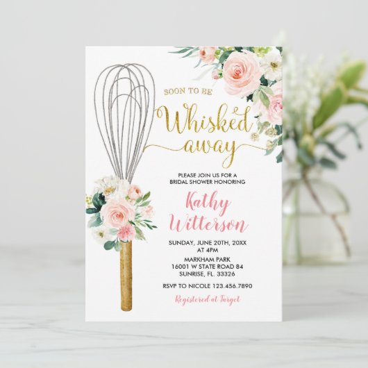 Spoelroze Vrijgezellenfeest snel weggedraaid Kaart (Staand voorkant)