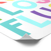 Spoelwater Kinder badkamer Poster (Hoek)