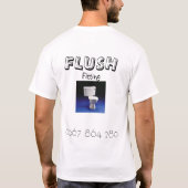 Spoelwater T-shirt (Achterkant)