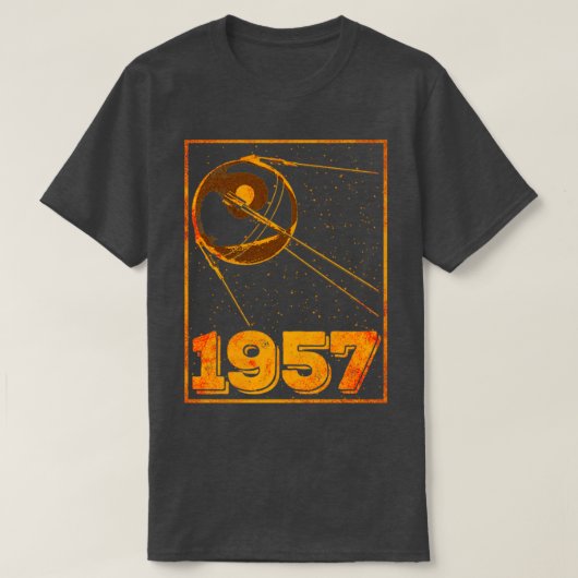 Spoetnik 1957 t-shirt (Design voorkant)
