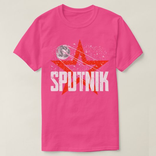 Spoetnik 1 Satelliet Sovjet-Unie 1957 9 T-shirt (Design voorkant)