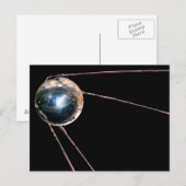 Spoetnik: De eerste kunstmatige satelliet in de ru Briefkaart (Voorkant / Achterkant)